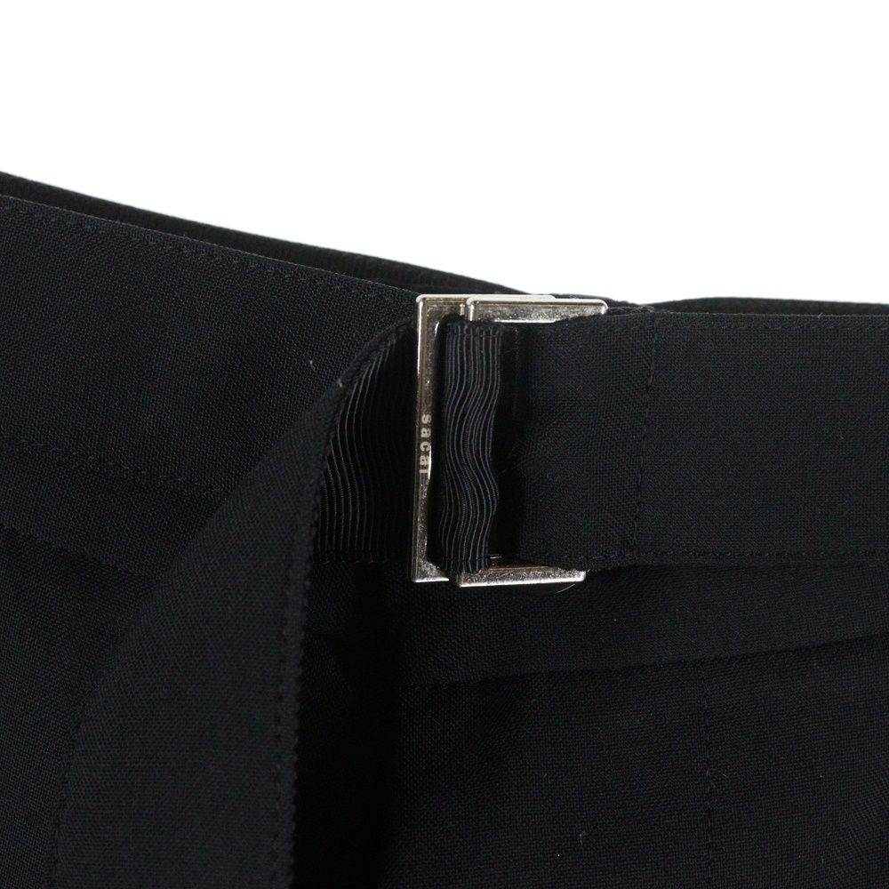 Sacai (サカイ) 23SS Suiting Pants ベルト付き カーゴ スラックス