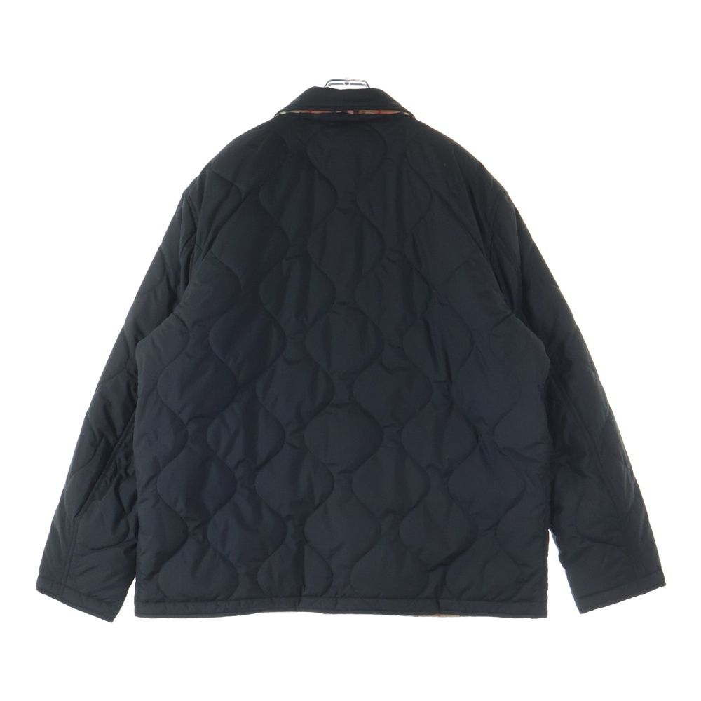 良品⭐️バーバリーゴルフ　キルティングジャケット　ノバチェック　中綿　ホースボタン BURBERRY (バーバリー) ノバチェック総柄 ロゴ刺繍 リバーシブル