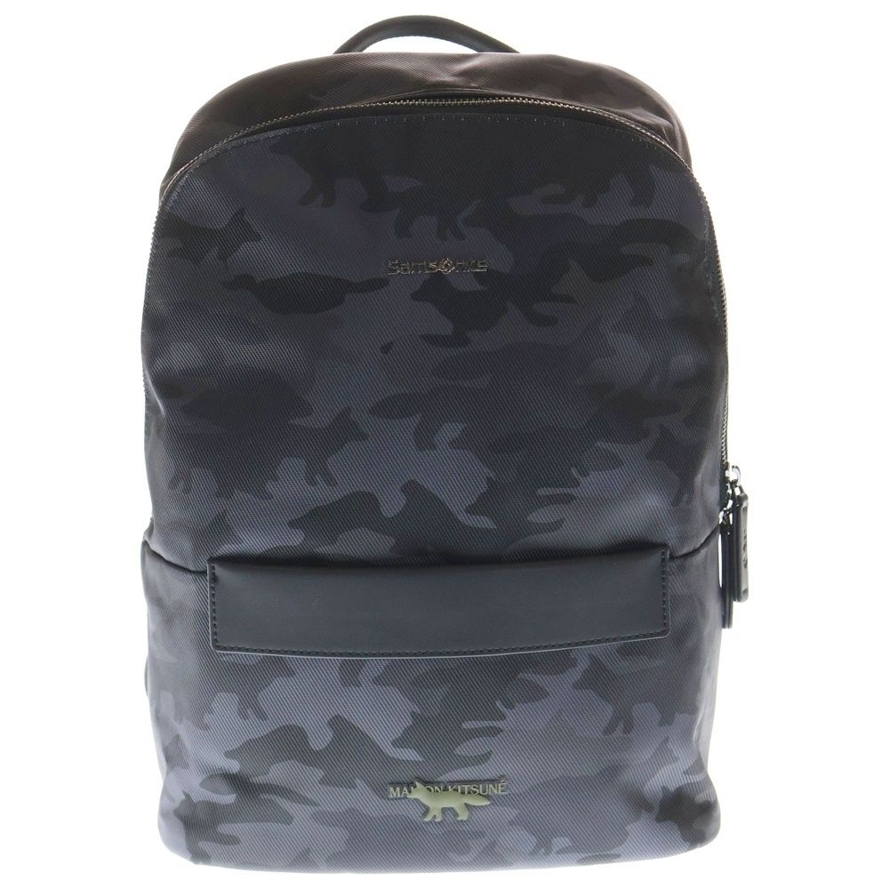 【新品】メゾン キツネ×サムソナイト　バックパック　リュック MAISON KITSUNE (メゾンキツネ) ×Samsonite Camo Backpack QT0099007
