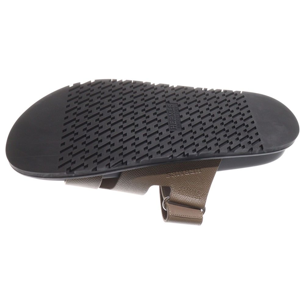 HERMES (エルメス) シプレ Hロゴ ヴォーエプソン レザー ラバー