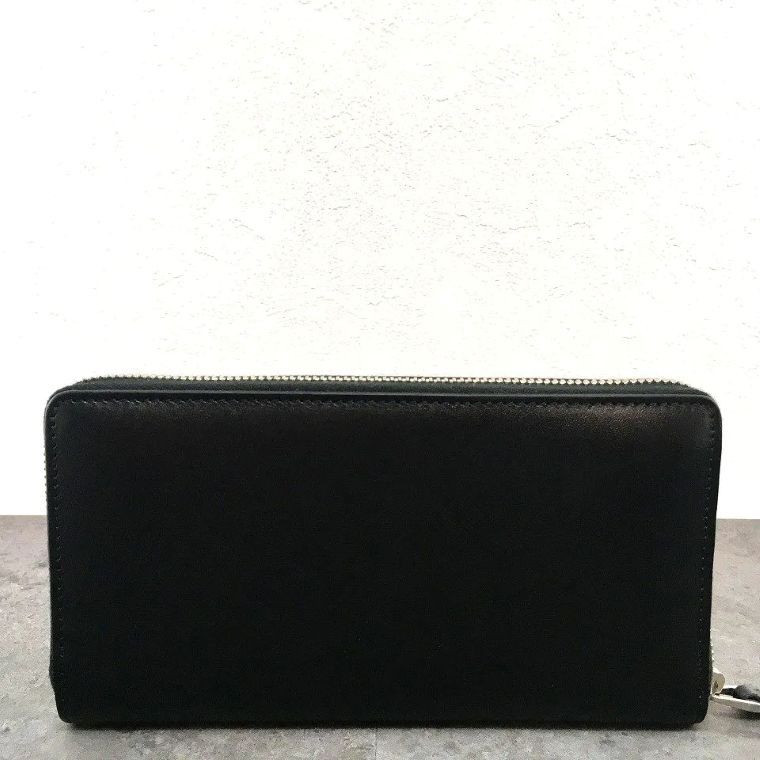送料込み！ 未使用品 GUCCI ジップウォレット 420736 ブラック 箱付き
