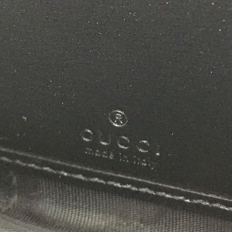 送料込み！ 未使用品 GUCCI ジップウォレット 420736 ブラック 箱付き 
