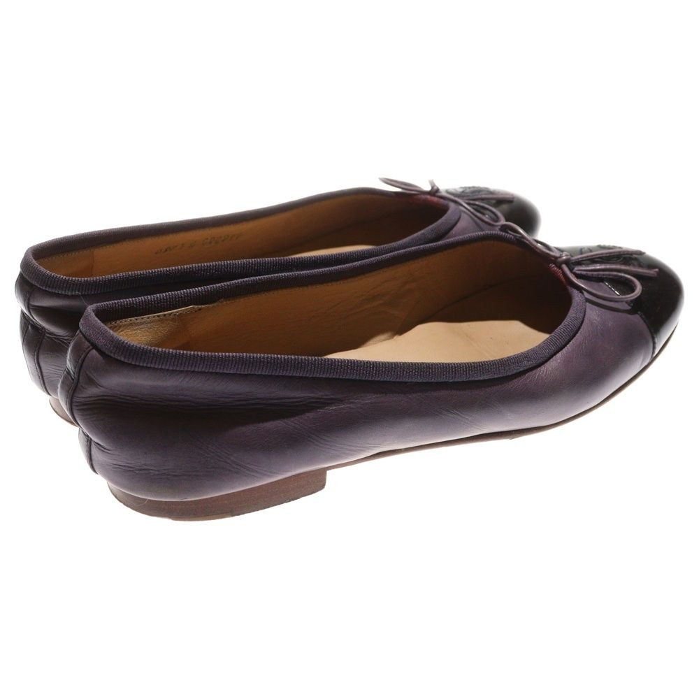 シ*ン様 シャネル CHANEL パンプス バレリーナ G02819 ココマーク シャネル バレエシューズ バレリーナ ココ ラメ G02819 レディース