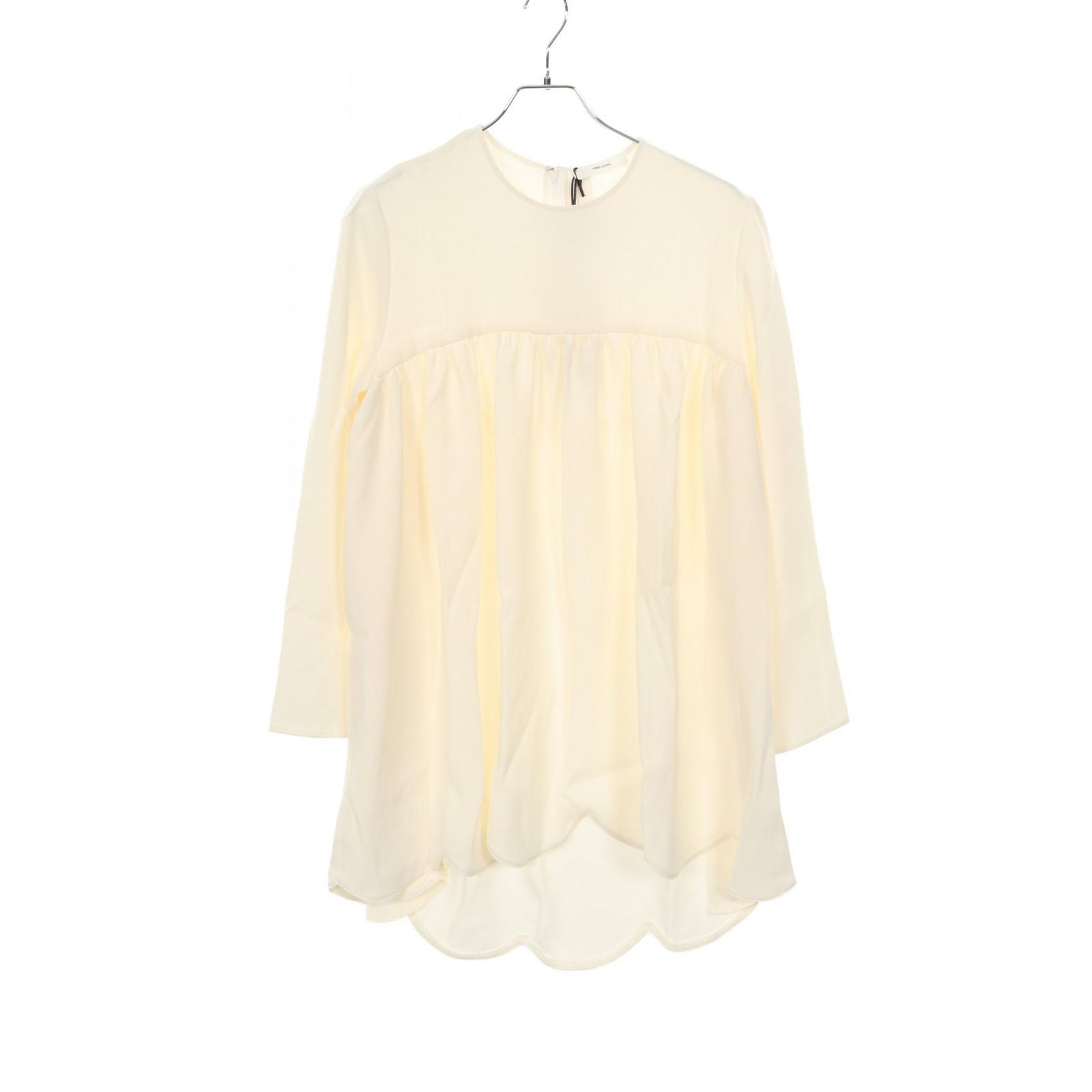 ヨーコチャンのスカラップデザインがとても可愛いAラインチュニック ヨーコチャンのスカラップデザインがとても可愛いAラインチュニック