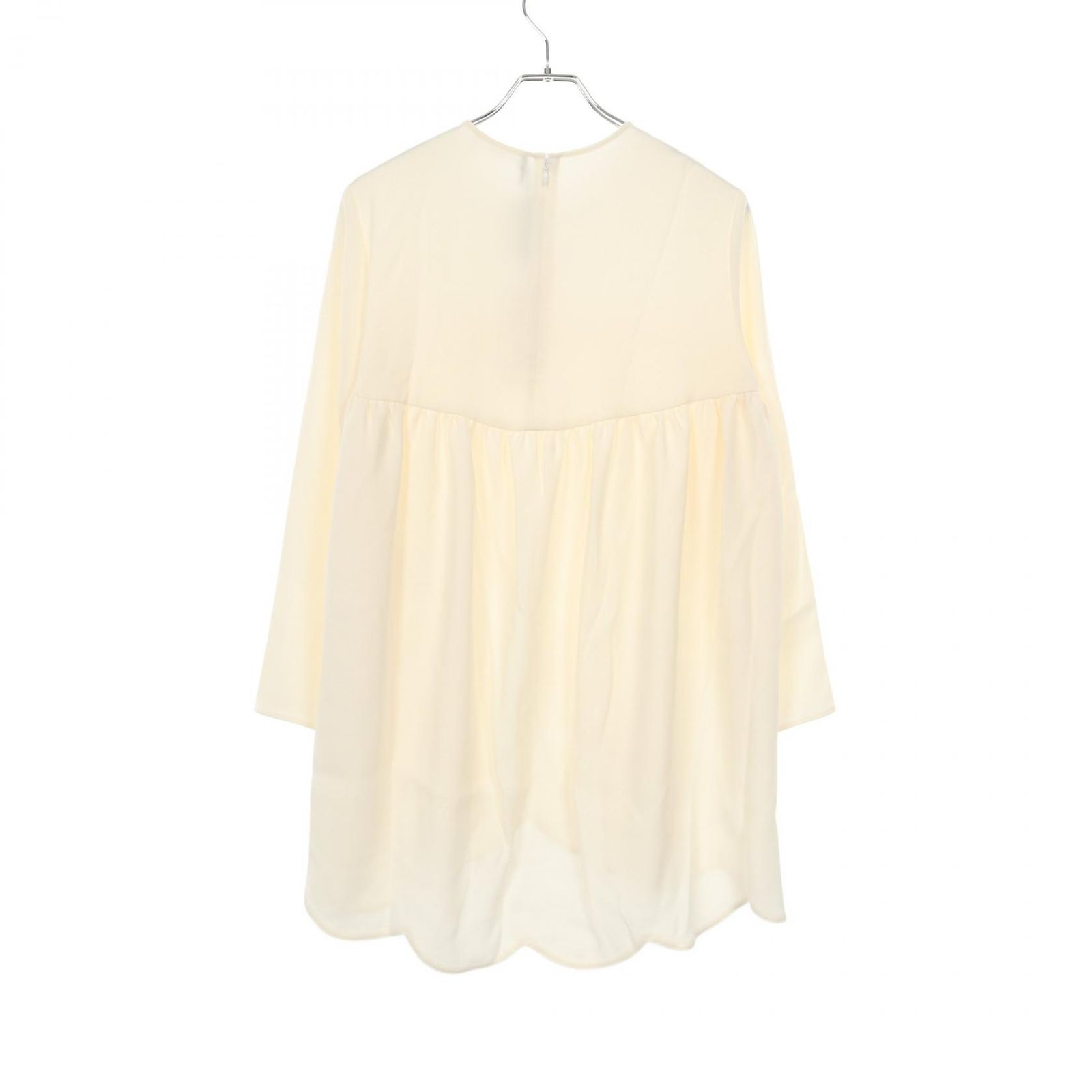 YOKO CHAN ヨーコチャン ヘムスカラップ ブラウス チュニック - メルカリ