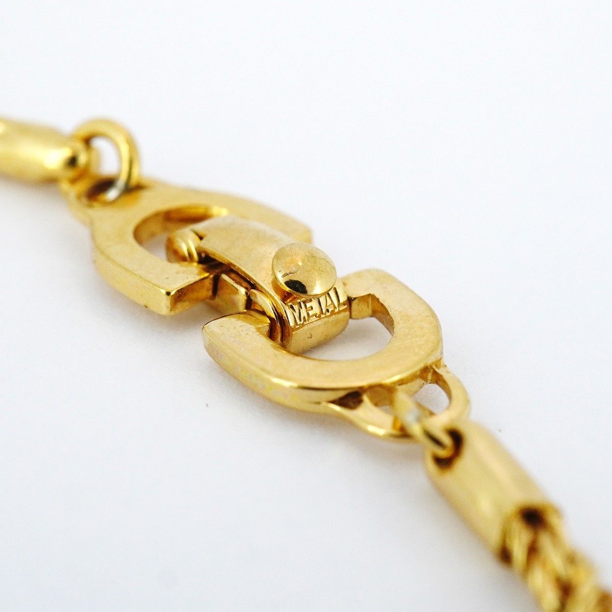 ☆SALE【5jpb0301】クリスチャンディオール ブレスレット GPメッキ