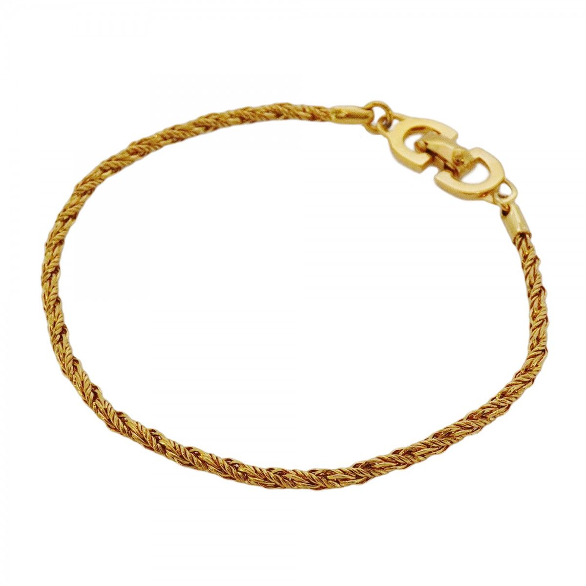 【美品】Christian Dior ゴールドメッキ ブレスレット　GP 喜平 Christian Dior（クリスチャン・ディオール） ブレスレット メッキ