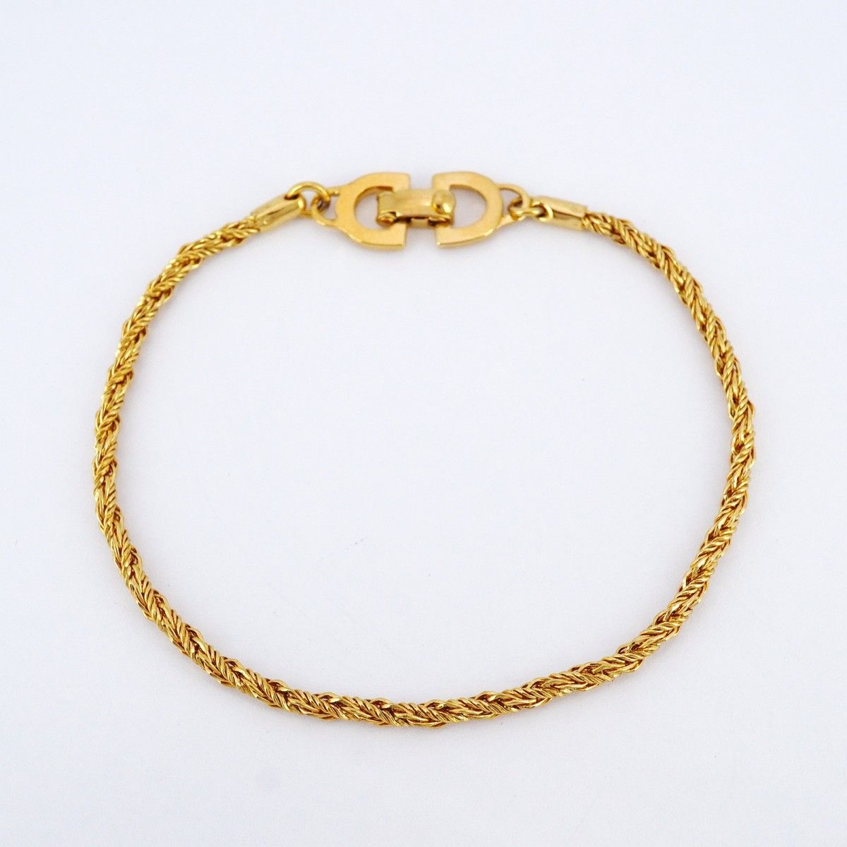 【美品】Christian Dior ゴールドメッキ ブレスレット　GP 喜平 Christian Dior（クリスチャン・ディオール） ブレスレット メッキ