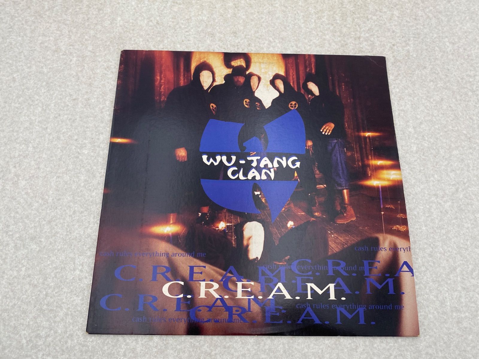 Wu-Tang Clan「C.R.E.A.M」 レコード USオリジ 未開封 WU-TANG CLAN / C.R.E.A.M. (Cash Rules Everything Around Me) (12