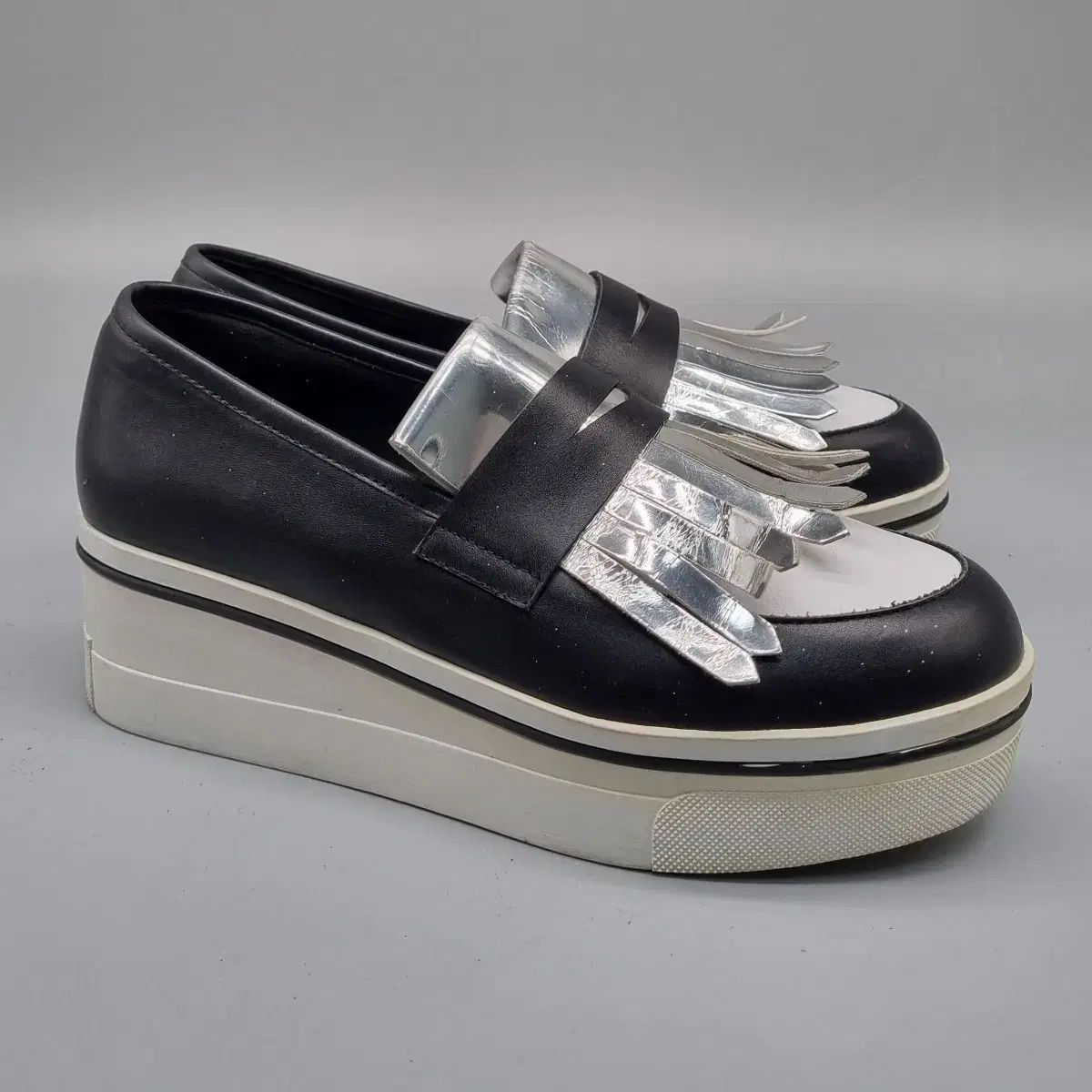 pedderredフェザーレッドレディースローファー240 ヒール5