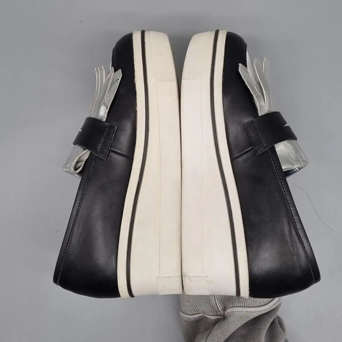 pedderredフェザーレッドレディースローファー240