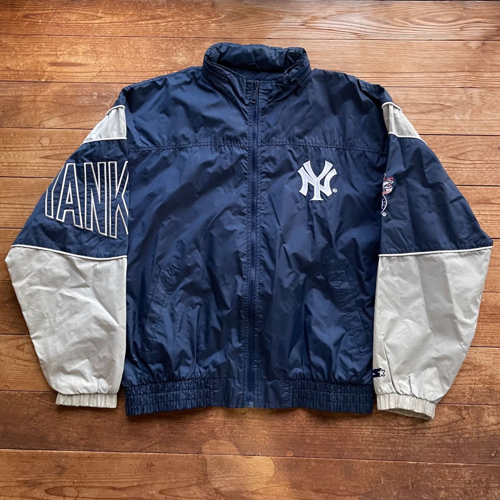 ジャケット・アウター 90's STARTER Yankees Nylon Jacket 90's STARTER MLB New York Yankees nylon jacket. 古着 ニューヨーク