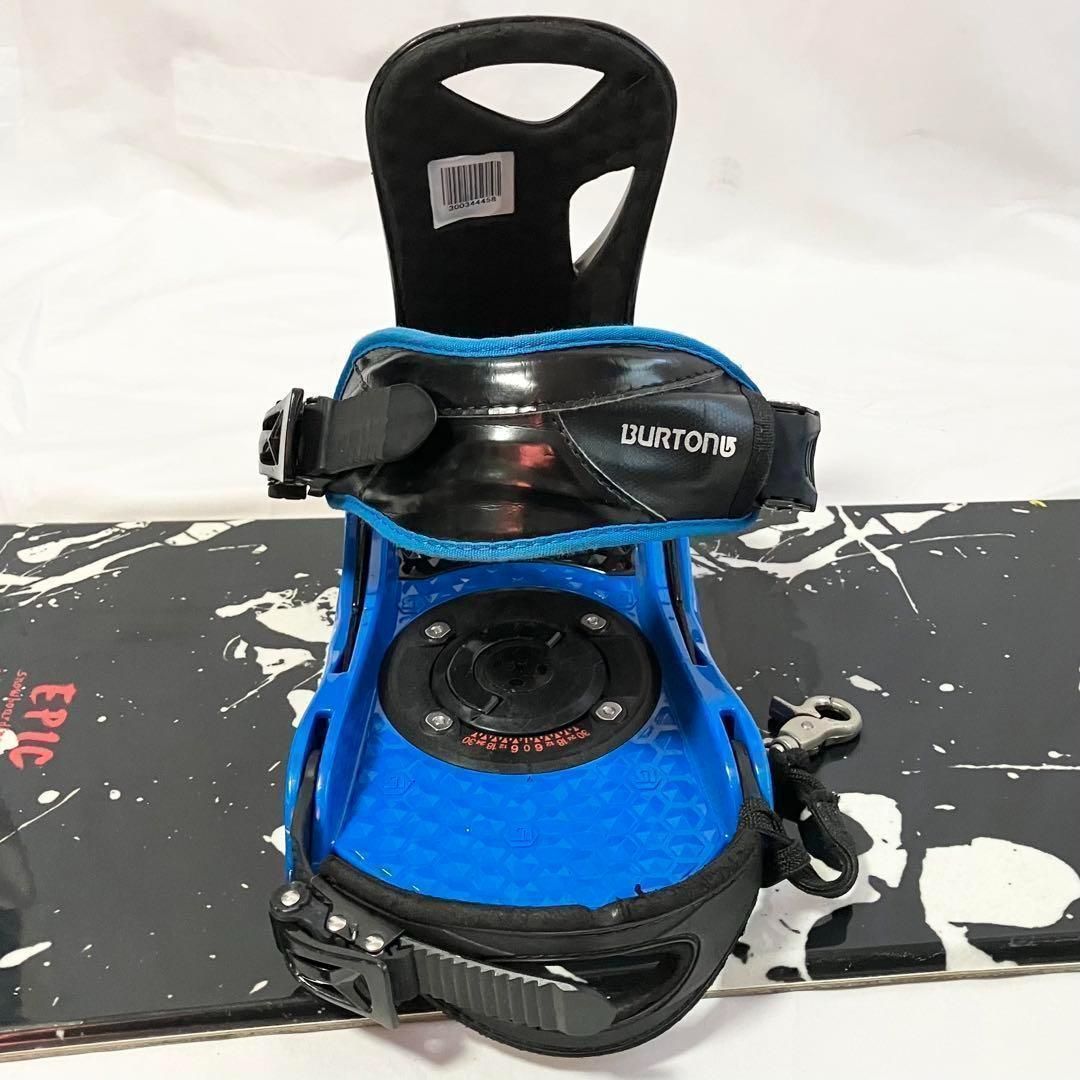 良品】エピック × バートン スノーボードセット 板 EPIC SPLATTER