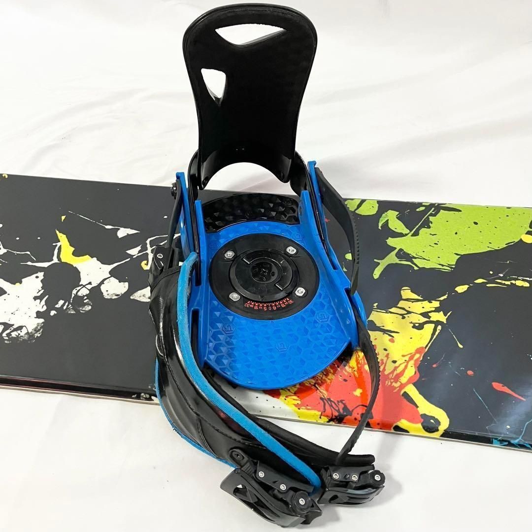 良品】エピック × バートン スノーボードセット 板 EPIC SPLATTER