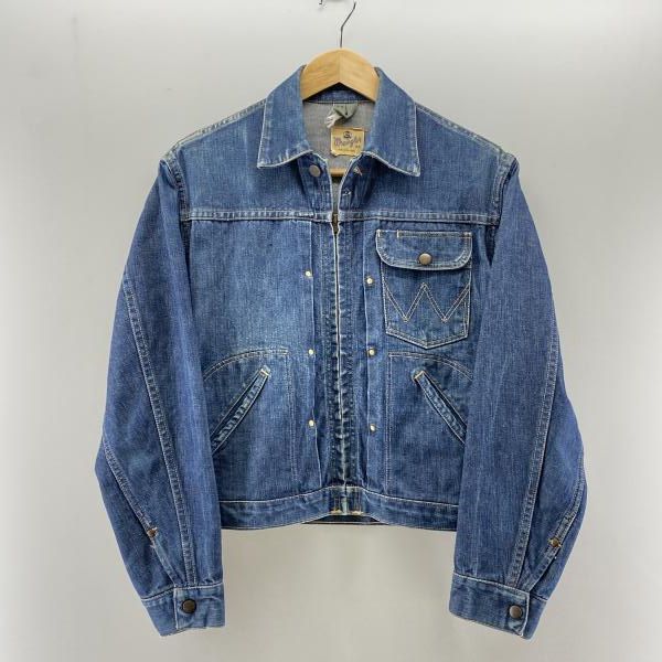 中古】Wrangler 60s 11MJZ デニムジャケット 縦ベル前期 サイズ34