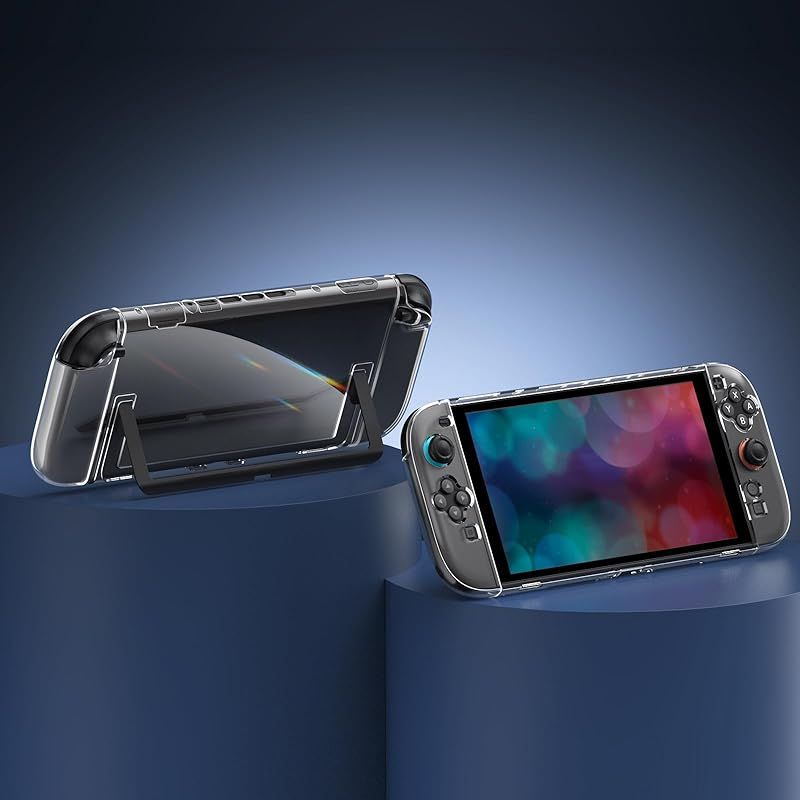 Switch 2 クリアケース ドック対応 分体式設計 Switch 2 保護カバー PC