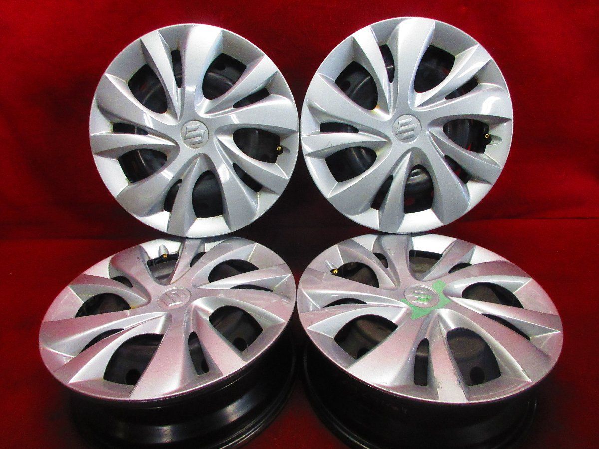 SUZUKI スズキ純正 スイフト ZC83S 15インチ スチールホイール 4H 5J + 