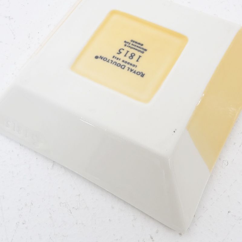 三重店】ROYAL DOULTON 1815 スクエアプレート 計8点セット（ロイヤル