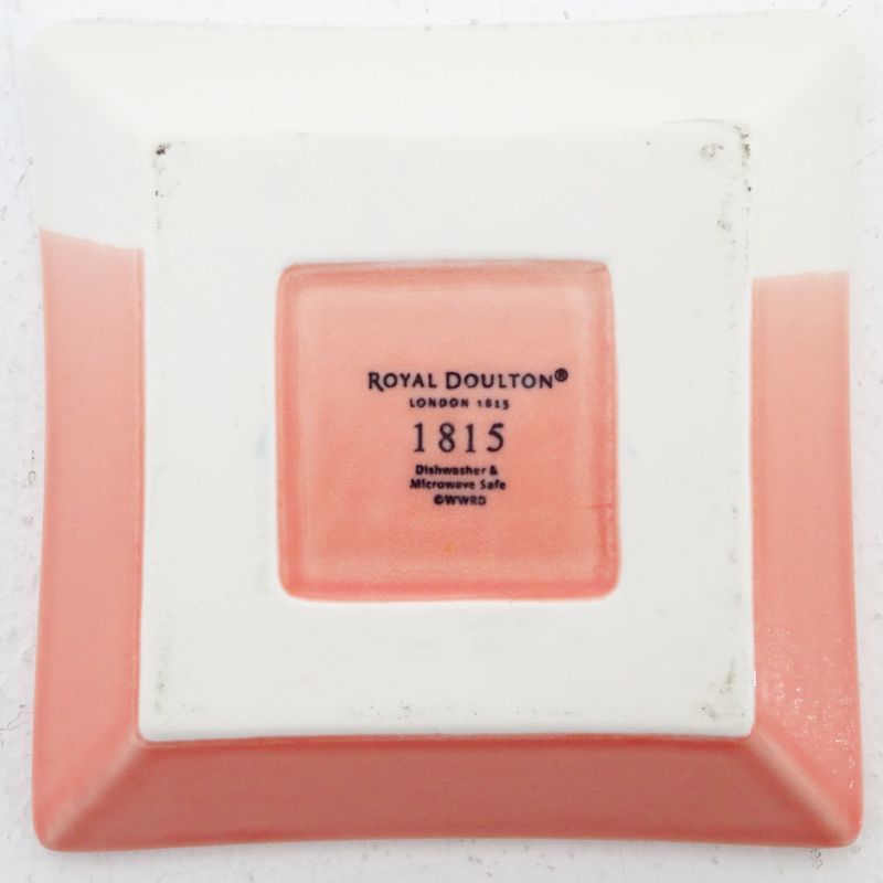 三重店】ROYAL DOULTON 1815 スクエアプレート 計8点セット（ロイヤル