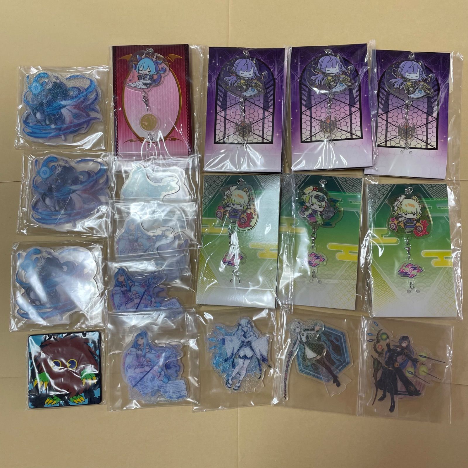 遊戯王 アクリルキーホルダー アクリルスタンド まとめ売り 589589