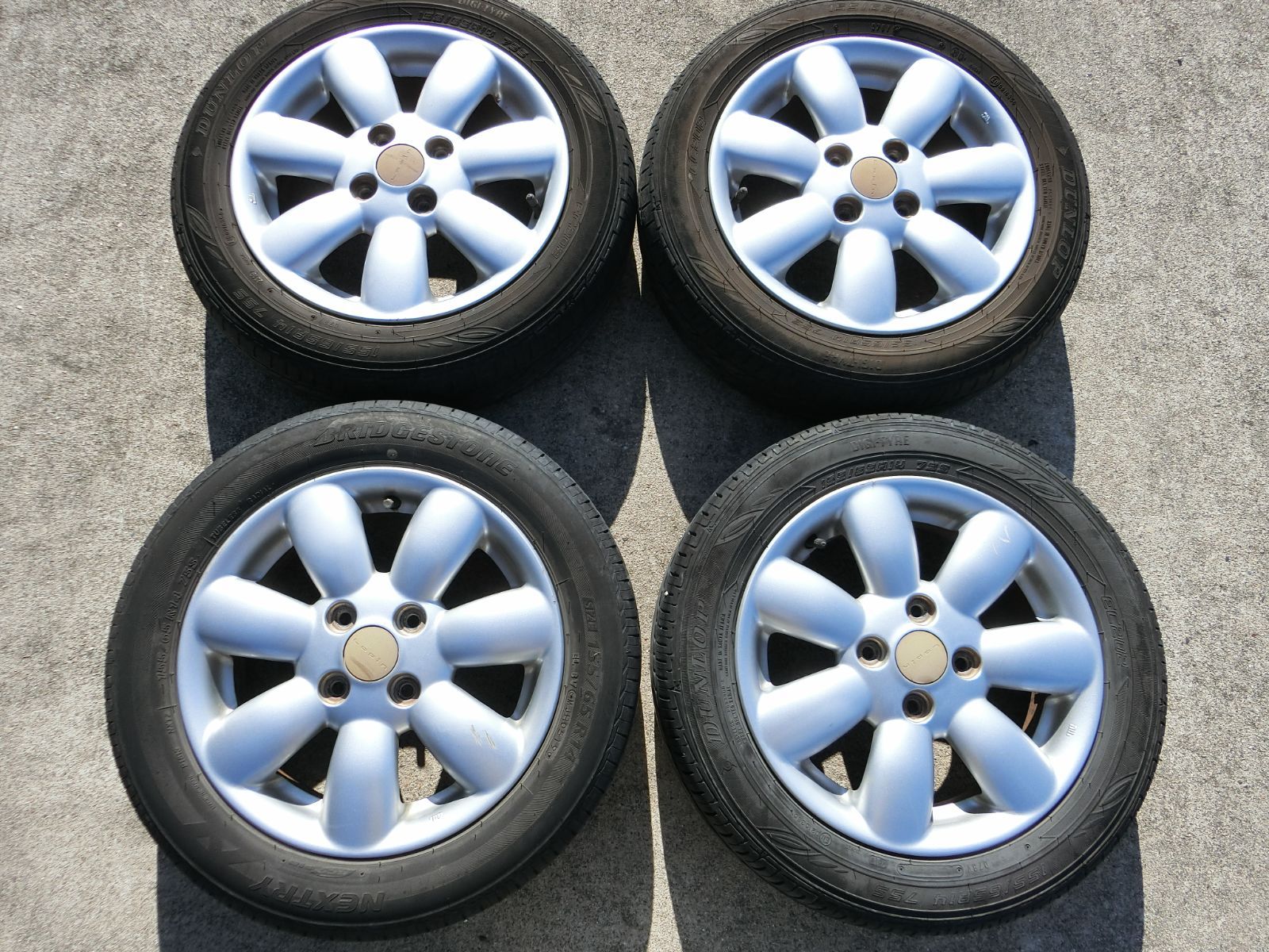 909] 送料無料 スズキ純正 14インチ アルミホイール 14×4.5J +45 