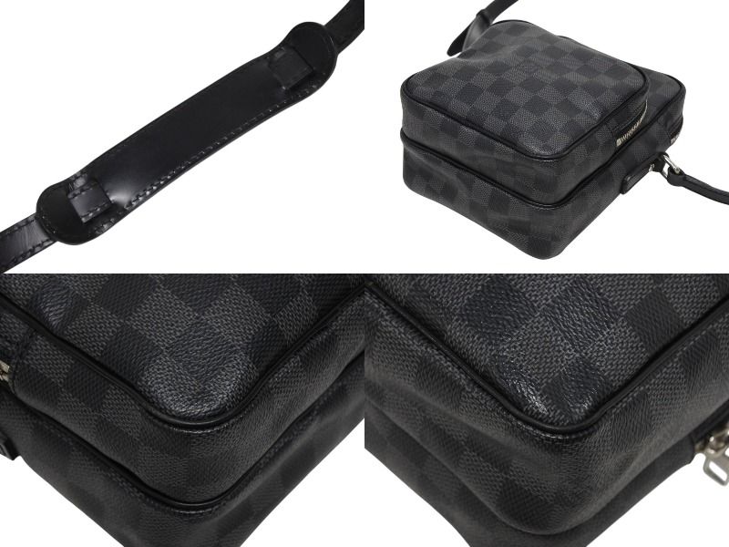 新品同様 LOUIS VUITTON ルイヴィトン レム ショルダーバッグ ダミエ