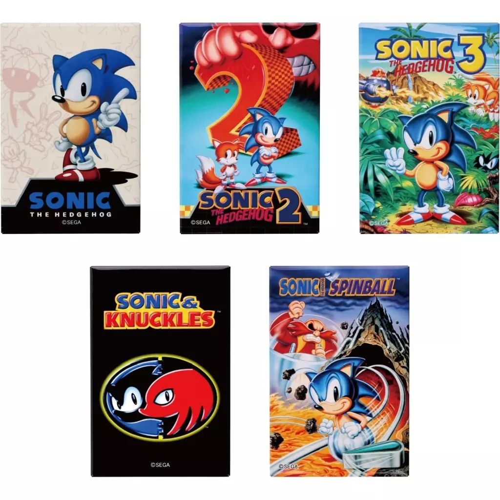 中古】バッジ・ビンズ 全5種セット 「ソニック・ザ・ヘッジホッグ