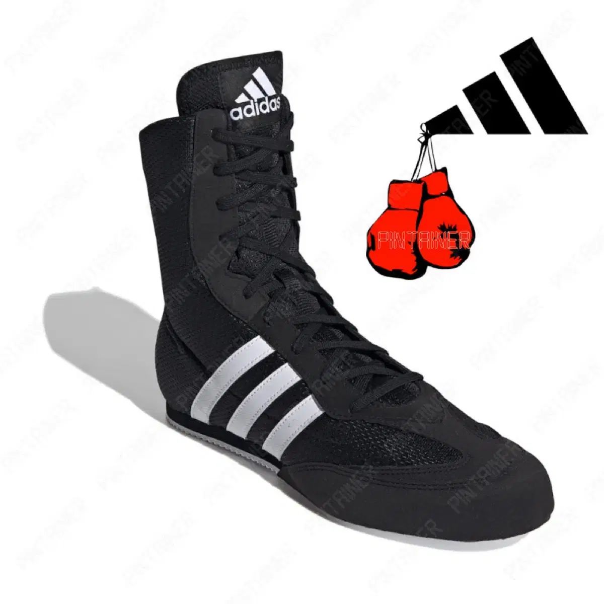 アディダス ボクシング シューズ ボクサーホグ2 265 - メルカリ