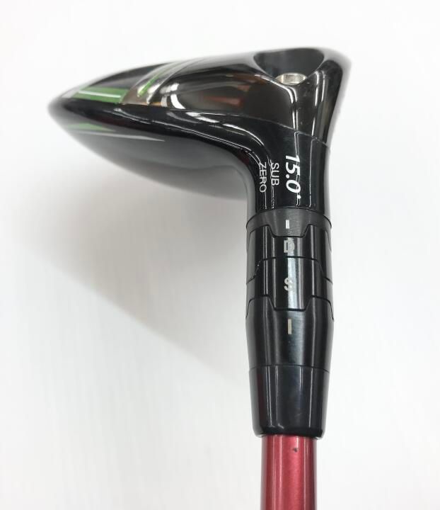 キャロウェイ GBB EPIC SUB ZERO 15度 Speeder EVOLUTION 3 FW60 S