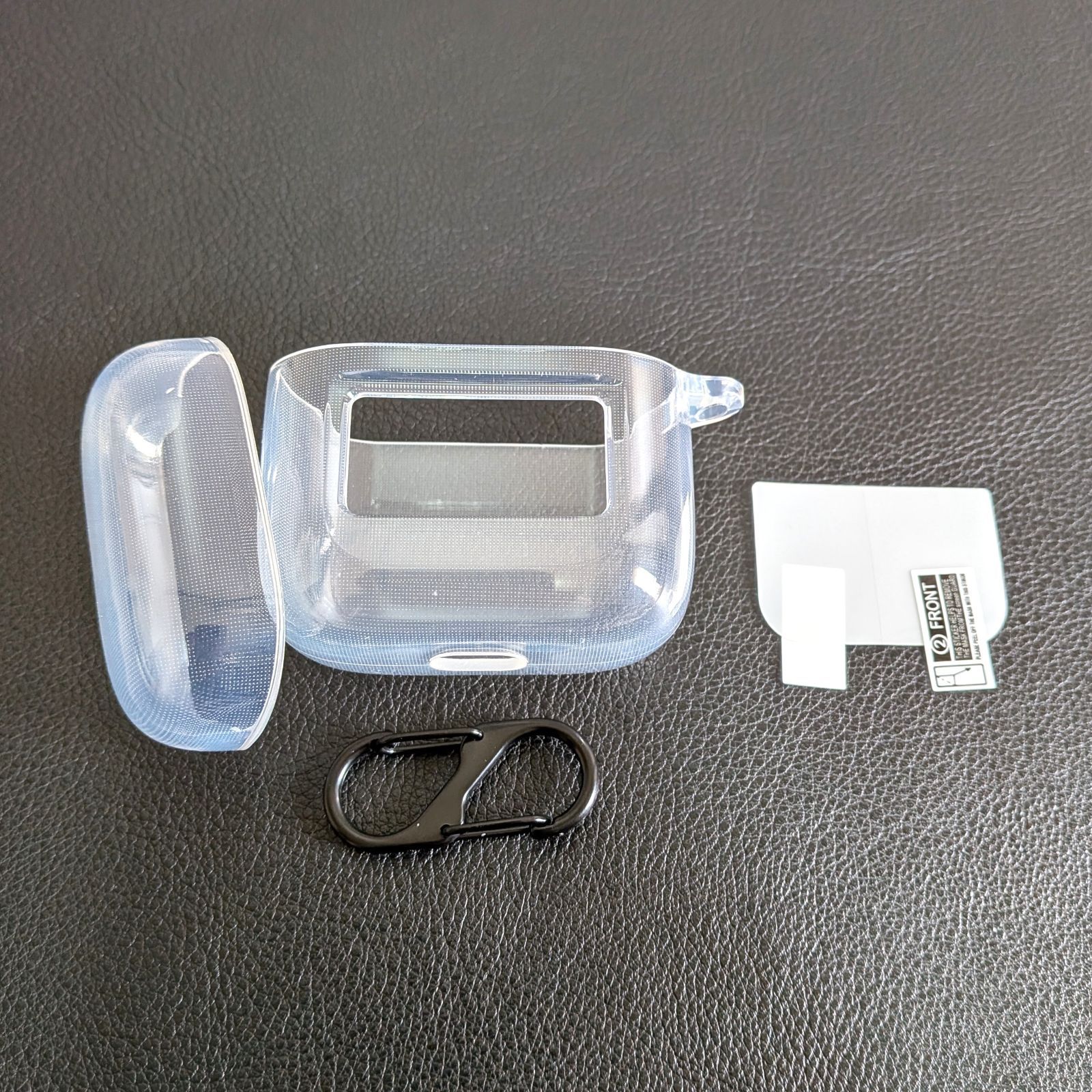 2点セット】 JBL TOUR PRO 2 クリアケース＋フィルム 保護ケース