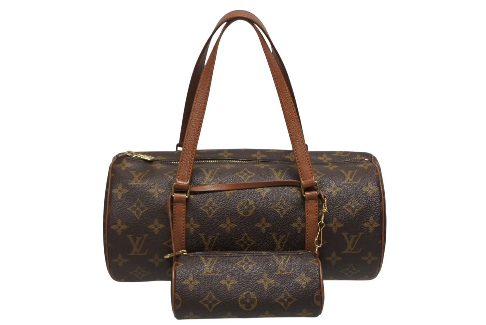 LOUIS VUITTON ルイヴィトン パピヨン30 ハンドバッグ M51385 筒型