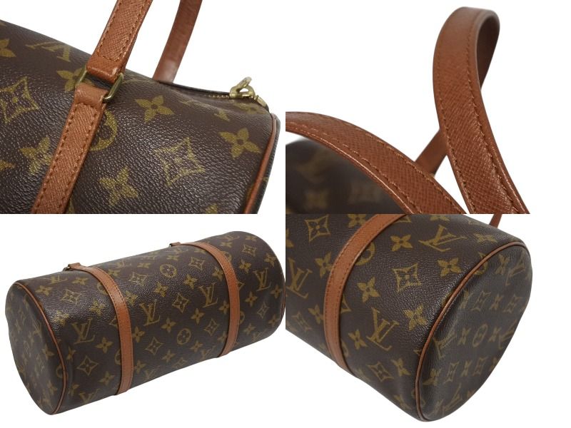 LOUIS VUITTON ルイヴィトン パピヨン30 ハンドバッグ M51385 筒型