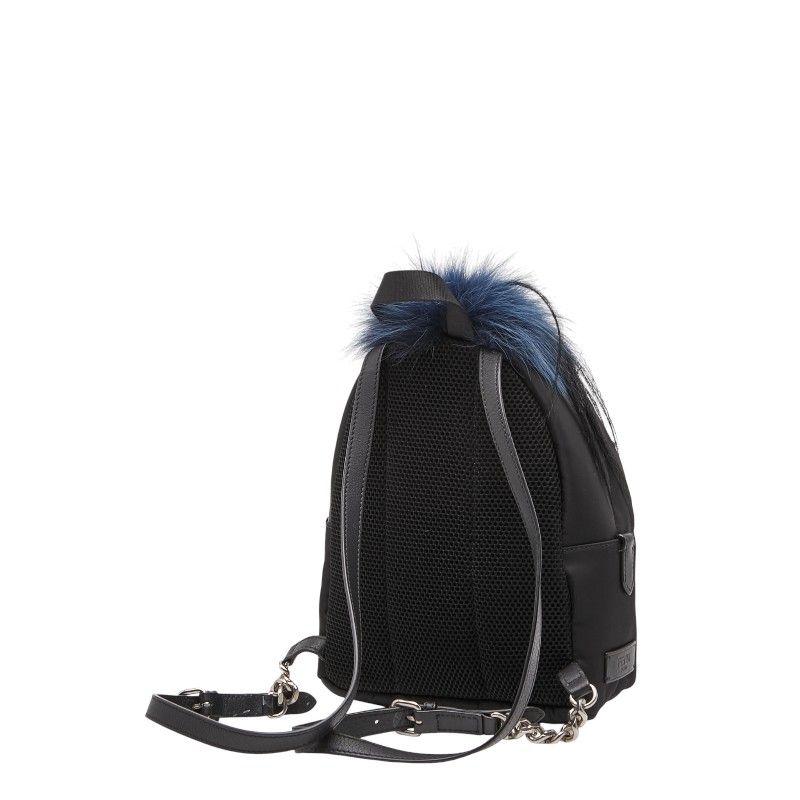 フェンディ モンスター リュック バックパック 8BZ038 ブラック ピンク