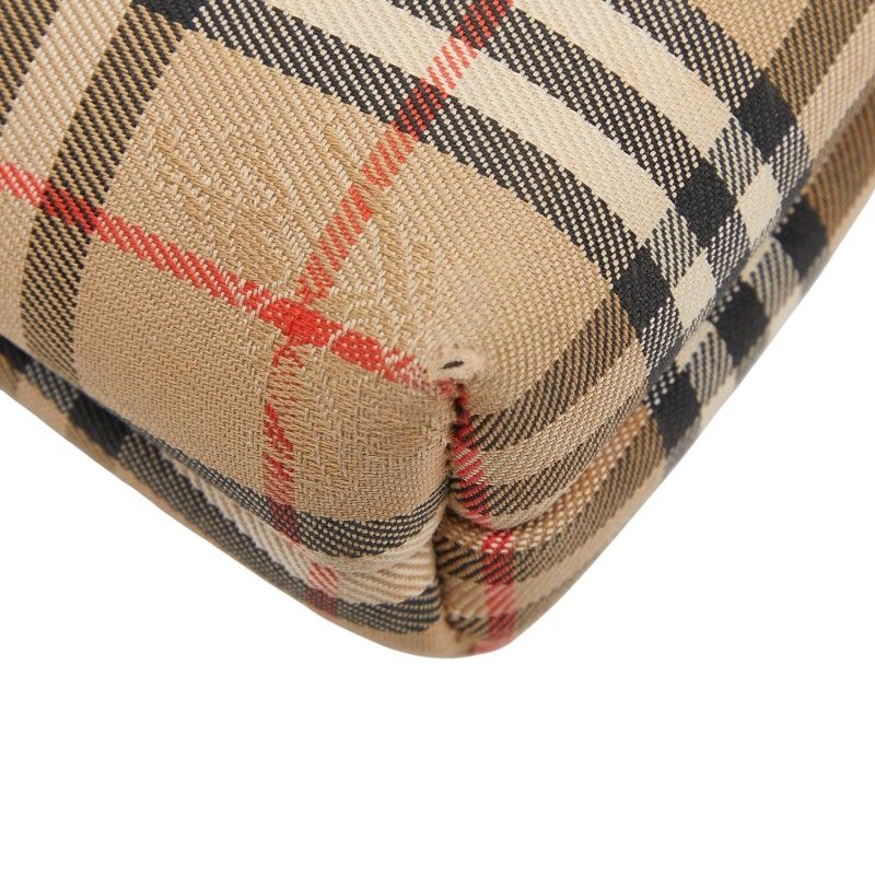 バーバリー ノバチェック シャドーホース ベージュ ブラウン