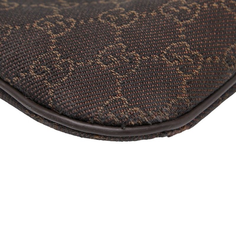 グッチ GGキャンバス 斜め掛け ショルダーバッグ 190628 ブラウン