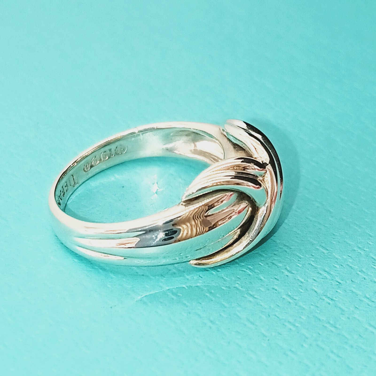 新品仕上げ】TIFFANY ティファニー シグネチャークロス リング