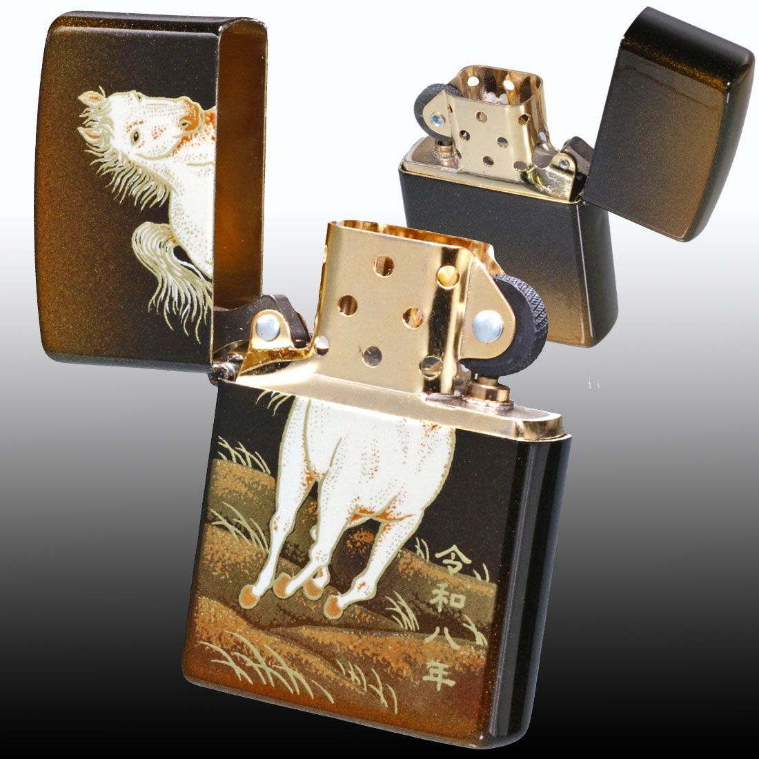 ZIPPO(ジッポーライター) 2026年 干支「午」 完全受注生産モデル 本金