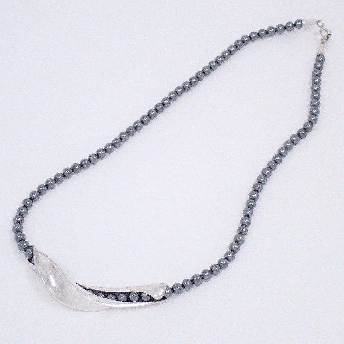 GEORG JENSEN ジョージジェンセン HaH チョーカー ネックレス シルバー