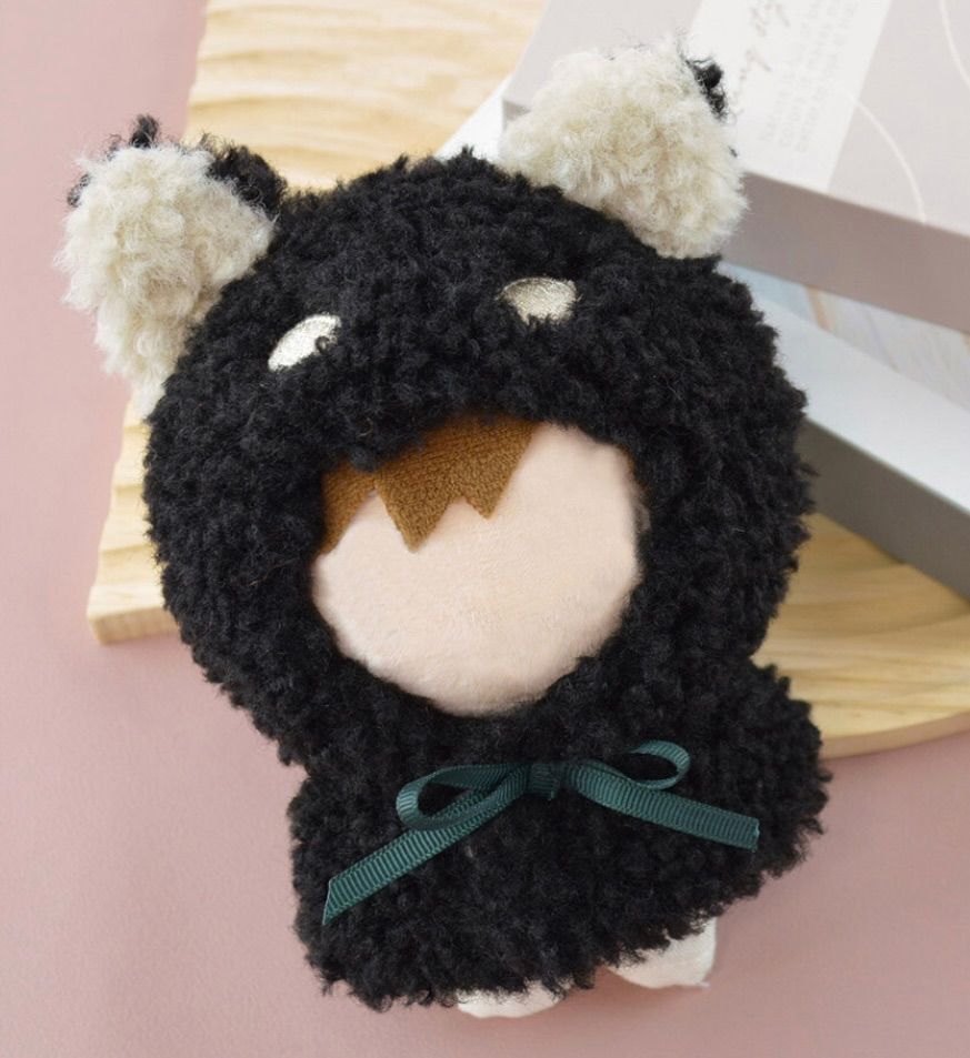15cm Mサイズ 推しぬい ポンチョ 着せ替え グッズ アニマル ぬい服