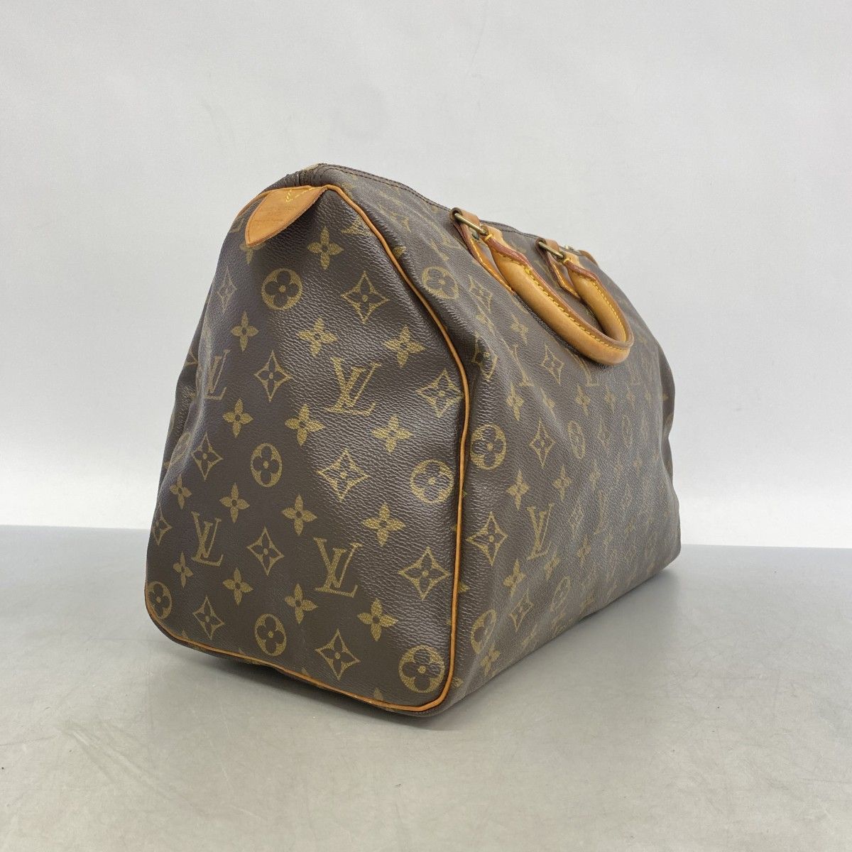 ルイ・ヴィトン モノグラム ハンドバッグ スピーディ35 レトロ 1987年製 中古・古着通販】LOUIS VUITTON (ルイ ヴィトン) モノグラム