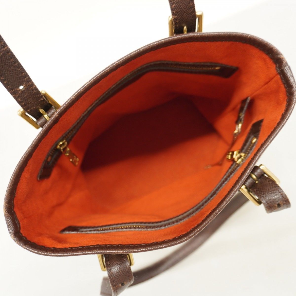 5pd6157-k】ルイヴィトン トートバッグ ダミエ マレ N42240 エベヌ