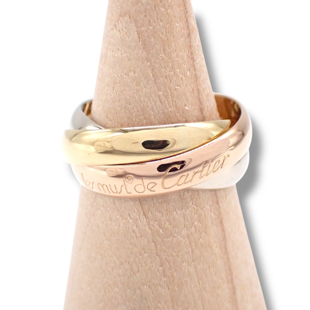 Murt de Cartier トリニティゴールドリング CRB4234200 - トリニティ リング、クラシックモデル - ホワイト
