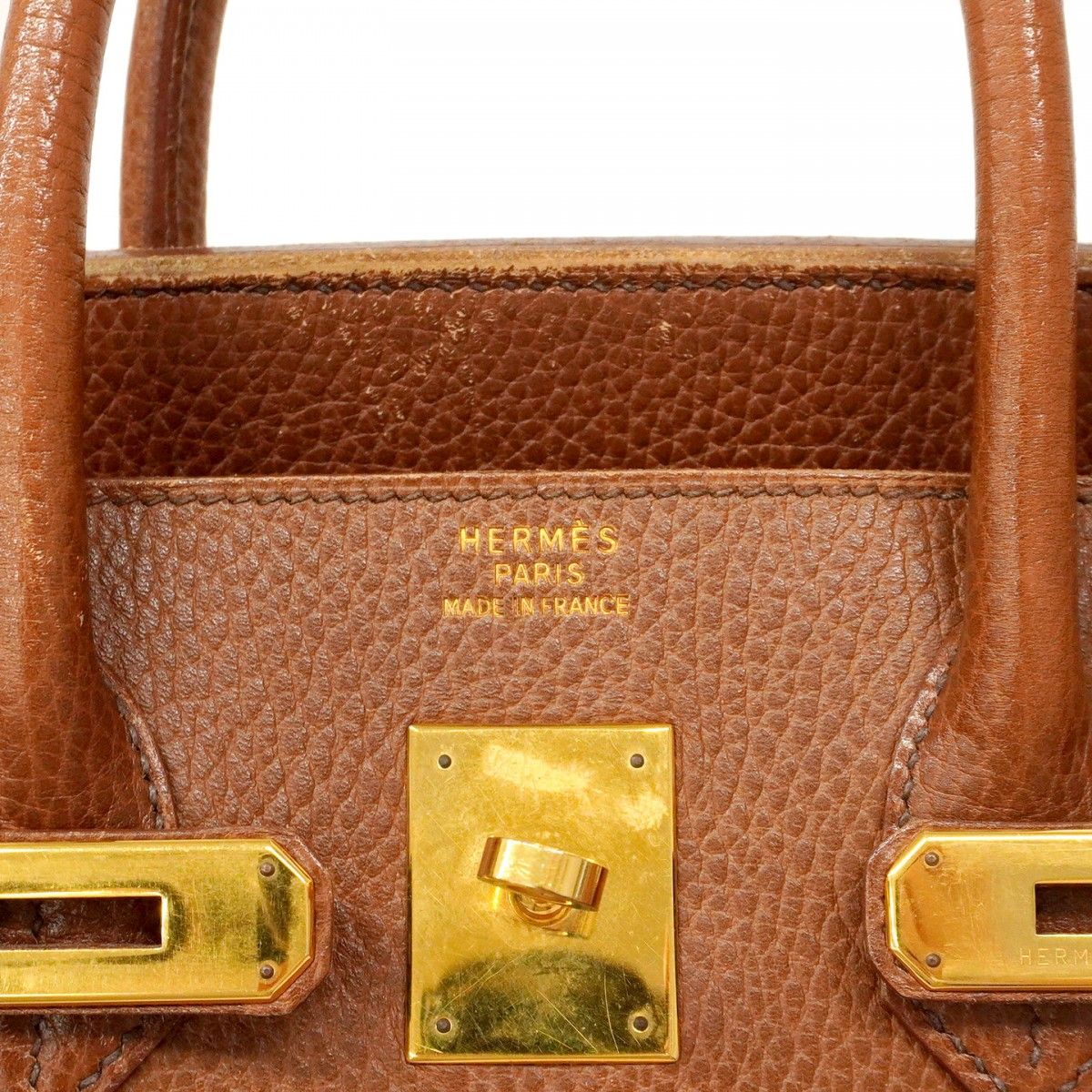 5pd6225】エルメス ハンドバッグ オータクロア32 アルデンヌ マロン
