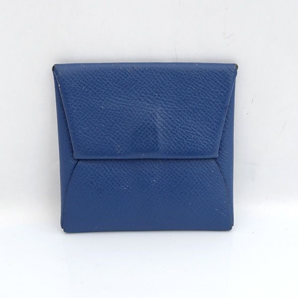エルメス　古銭入れ HERMES / エルメス ◇バスティア コインケース X刻印 2016年 ブルー