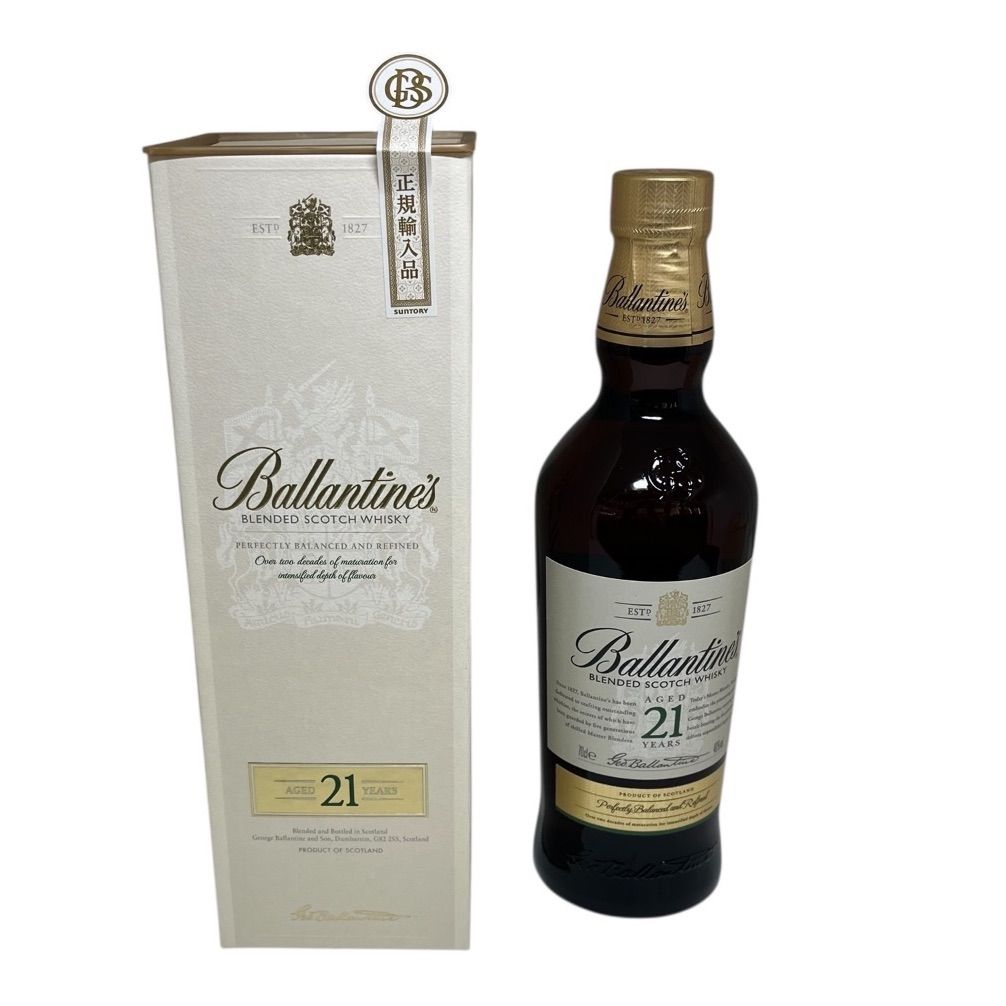 値下げ新品未開封バランタイン21年×1本 バランタイン 21年 700ml 未開封 スコッチウイスキー - メルカリ