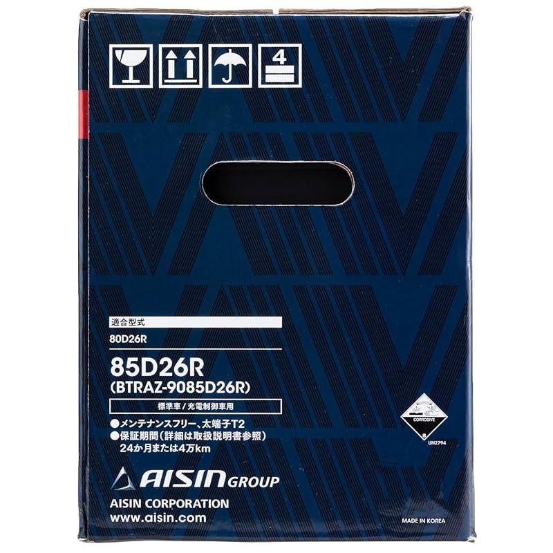 アイシン 85D26R 車用バッテリー RED LABEL- メルカリ