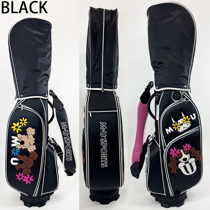 2025年 秋冬新作 MU SPORTS MUスポーツ ゴルフバッグ レディース