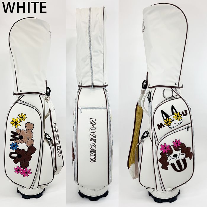 2025年 秋冬新作 MU SPORTS MUスポーツ ゴルフバッグ レディース