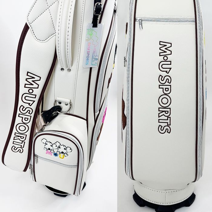 2025年 秋冬新作 MU SPORTS MUスポーツ ゴルフバッグ レディース