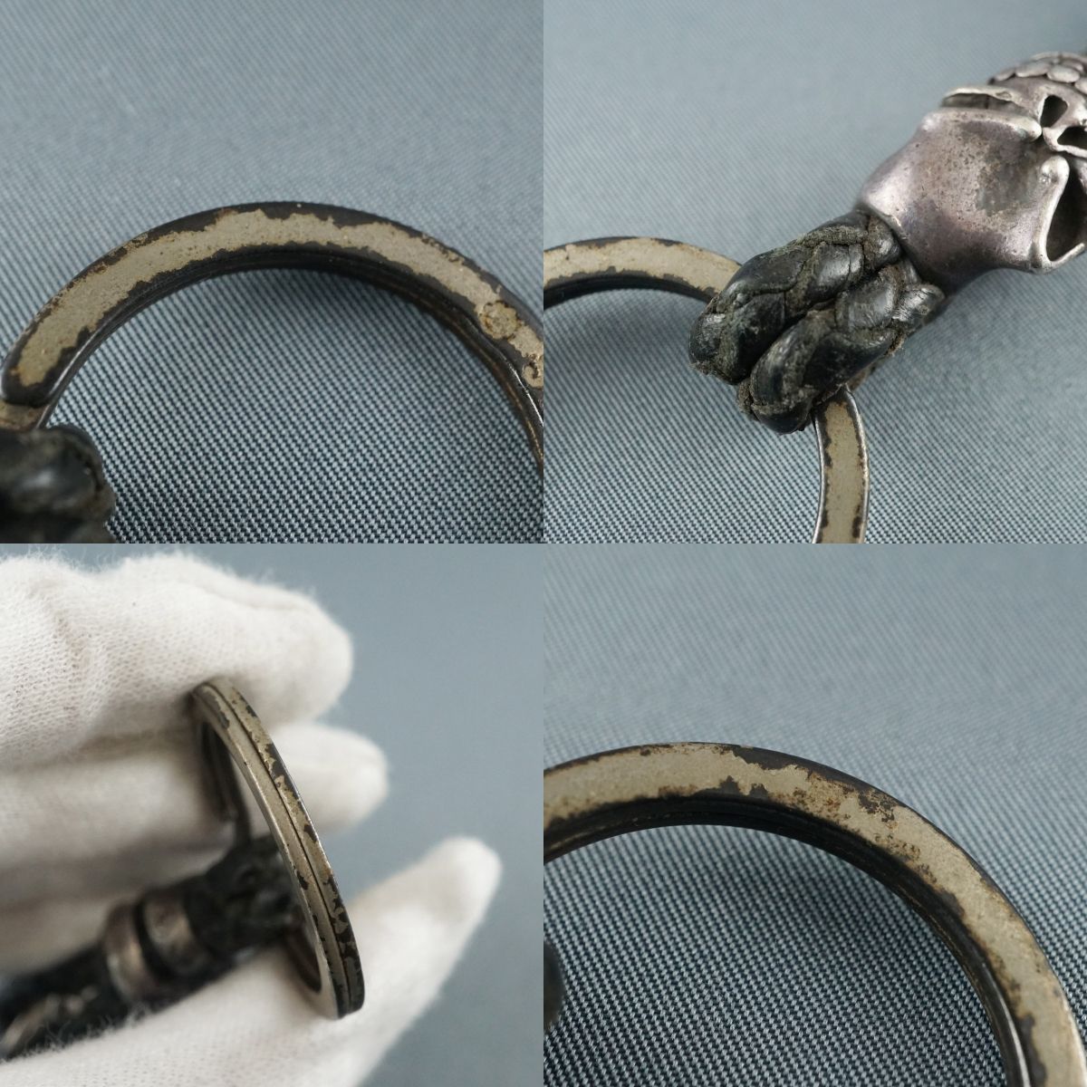 STARLINGEAR スターリンギア キーリング USED品 ドクロ スカル